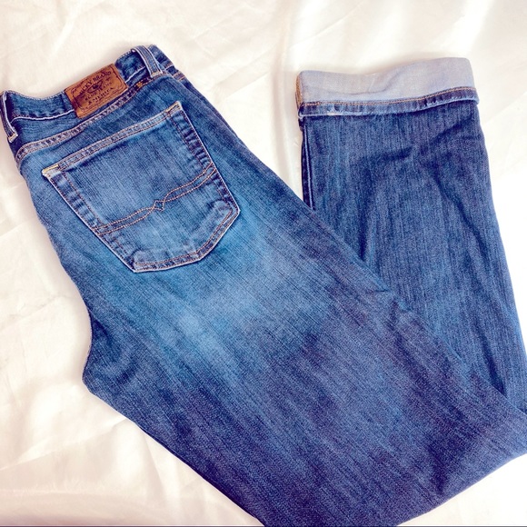 Lucky Brand Other - Lucky 529 Classic Straight Cuffed Dark Denim Jean